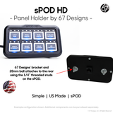 Holder for the sPOD HD Panel