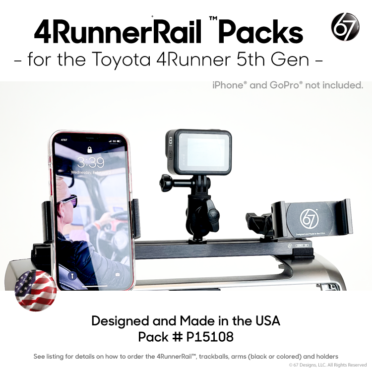 Toyota 4RunnerRail™ Packs – 67 Designs