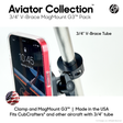 Aviator Collection 3/4” V-Brace MagMount G3™ Pack 