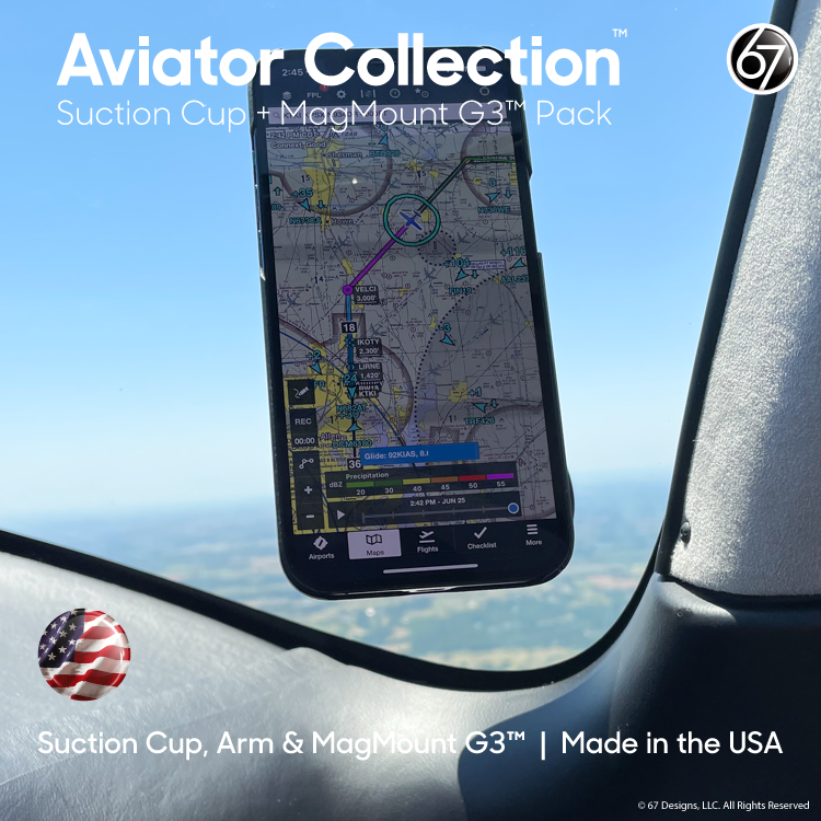 Aviator Pack - Suction Cup, Nano Carbon Fiber Arm & MagMount G3