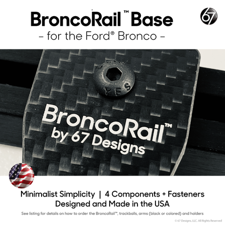 Ford® BroncoRail™ with Series 55 Rail (2021-Present)