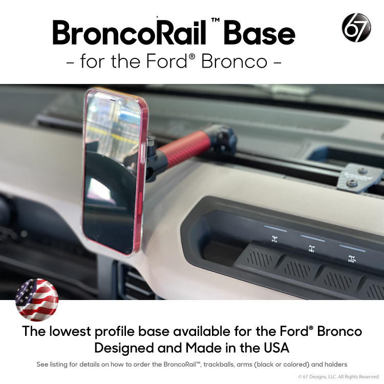 Ford® BroncoRail™ Base & Trackball Packs (2021-Present)