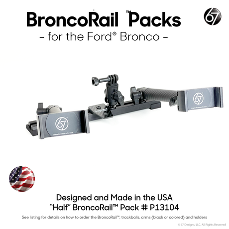 Half BroncoRail™ Packs
