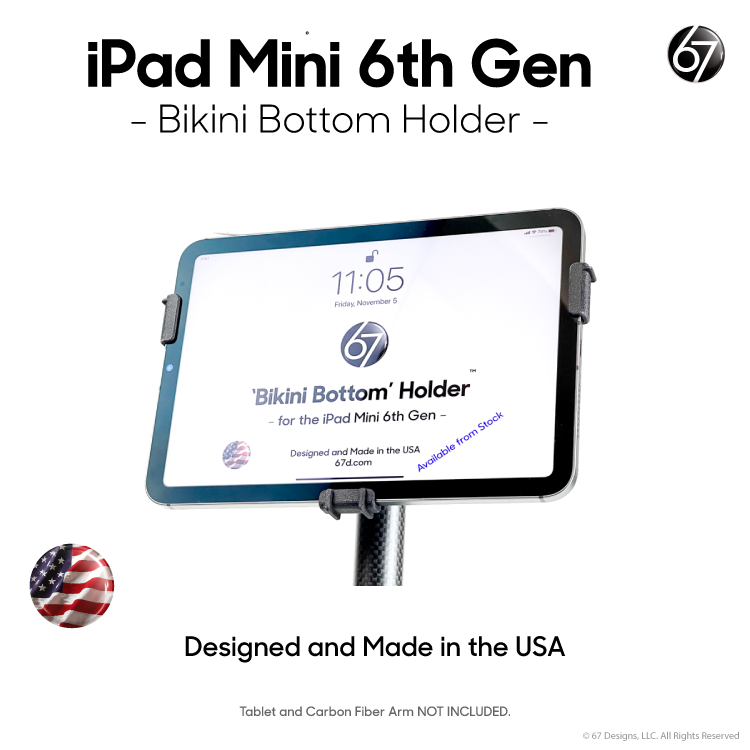 Holder for Apple iPad Mini 6th Gen (2021+) - Naked