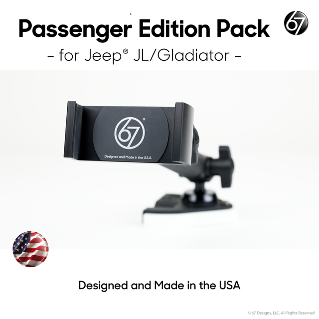 JL / Gladiator Mount Passenger Edition