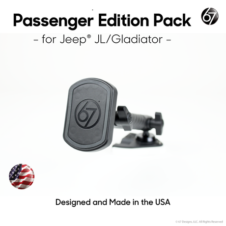 JL / Gladiator Mount Passenger Edition