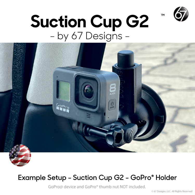 Aviator Pack - Suction Cup, Nano Carbon Fiber Arm & MagMount G3