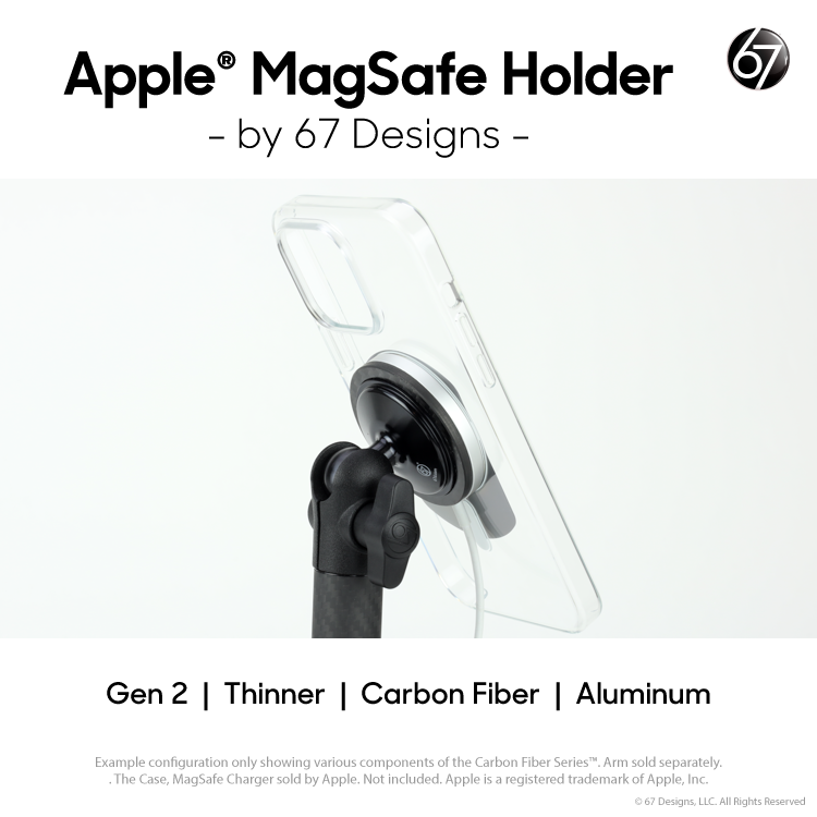 Carbon Fiber MagSafe Holder