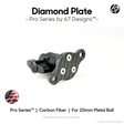 Pro Series Diamond Plate Alternative with Clamps