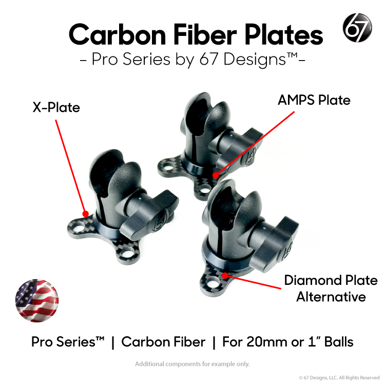 Pro Series Diamond Plate Alternative with Clamps