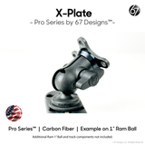 Pro Series Bases™ - X-Plate with Clamps
