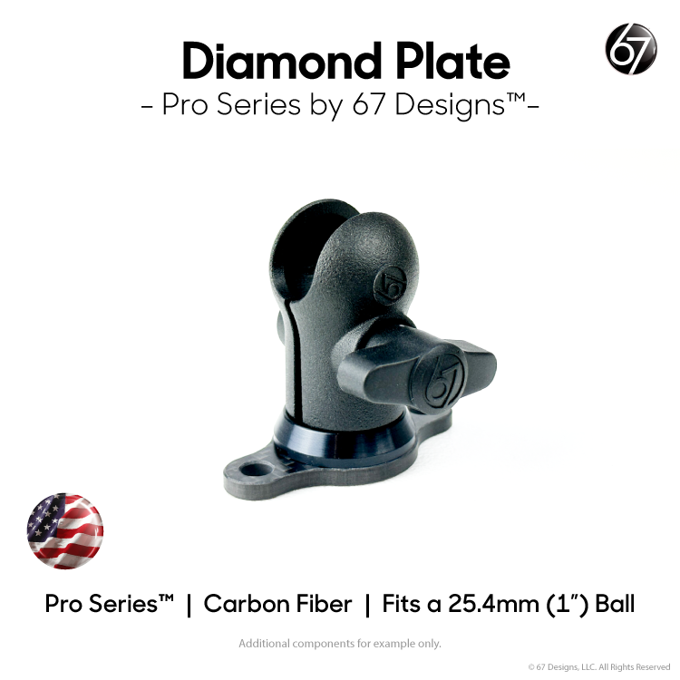 Pro Series Diamond Plate Alternative with Clamps
