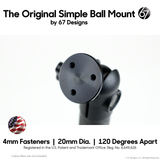 Simple Ball Mount by 67 Designs