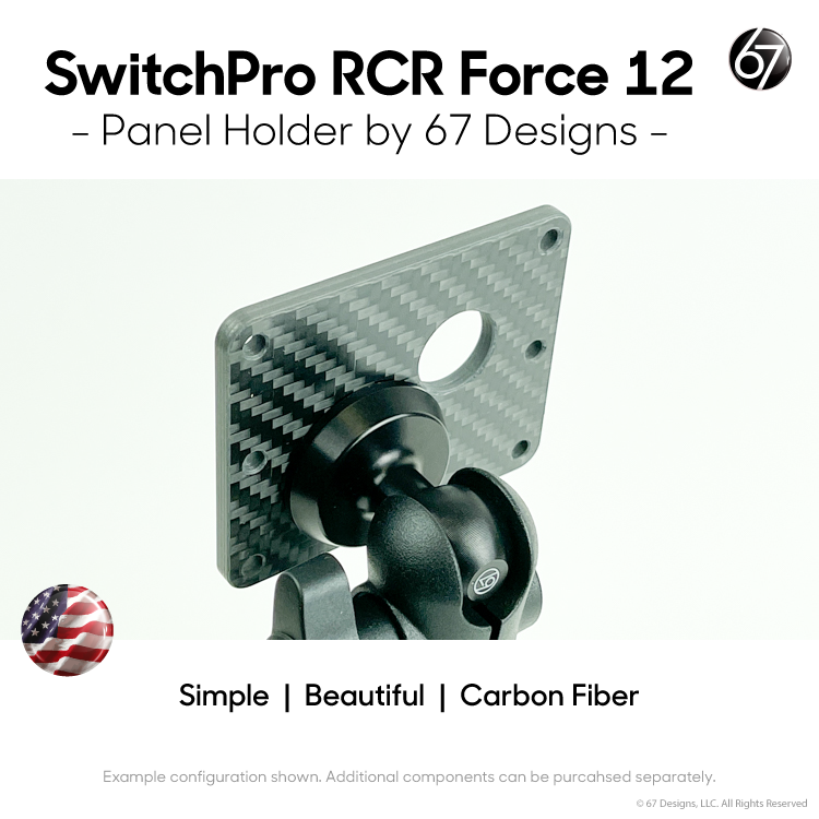 SwitchPro-RCR Force™ 12 Switch Panel Holder