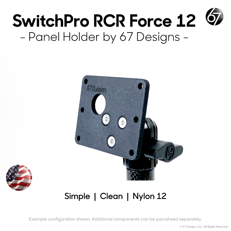 SwitchPro-RCR Force™ 12 Switch Panel Holder