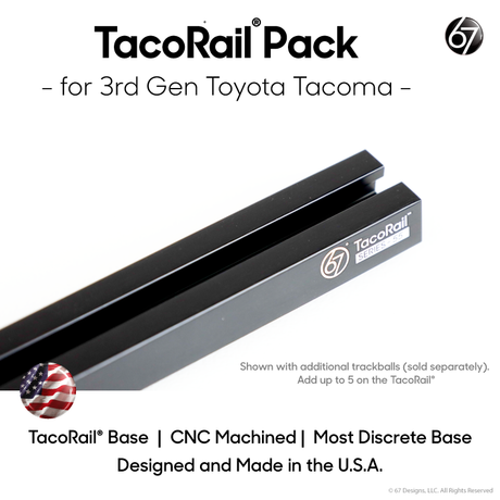 TacoRail® Bases and Packs