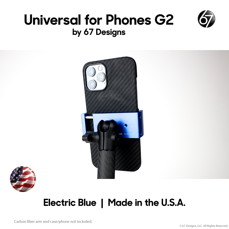 Universal for Phones Device Holder G2 - Electric Blue