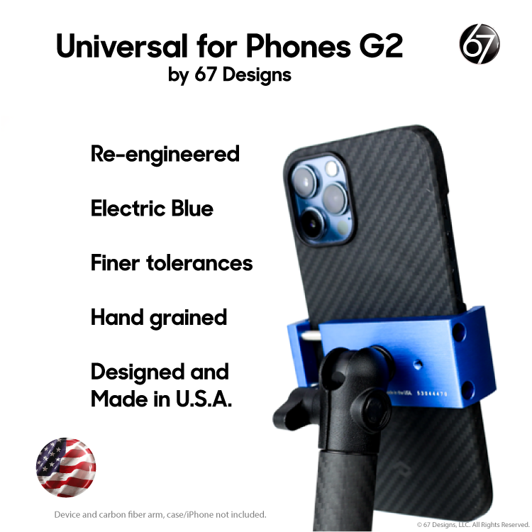 Universal for Phones Device Holder G2 - Electric Blue