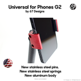 Universal for Phones Device Holder G2 - Candy Apple Red