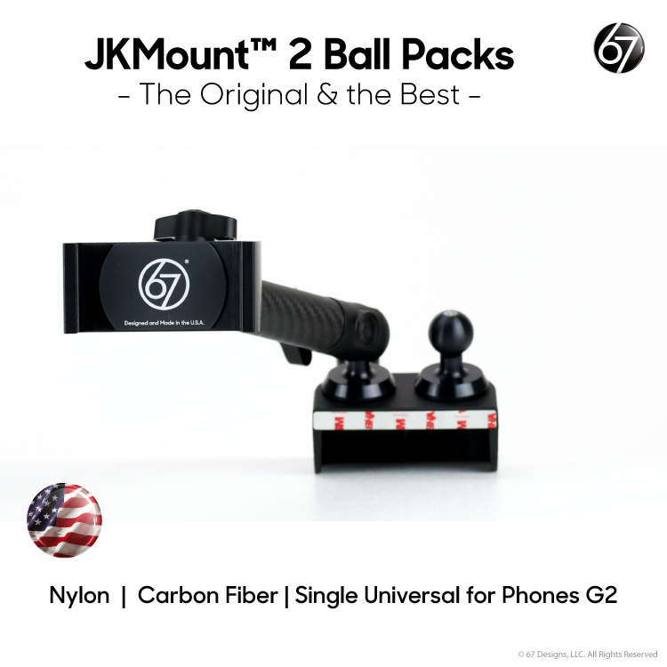 Jeep® JKMount Pack Options (2011-2018) – 67 Designs