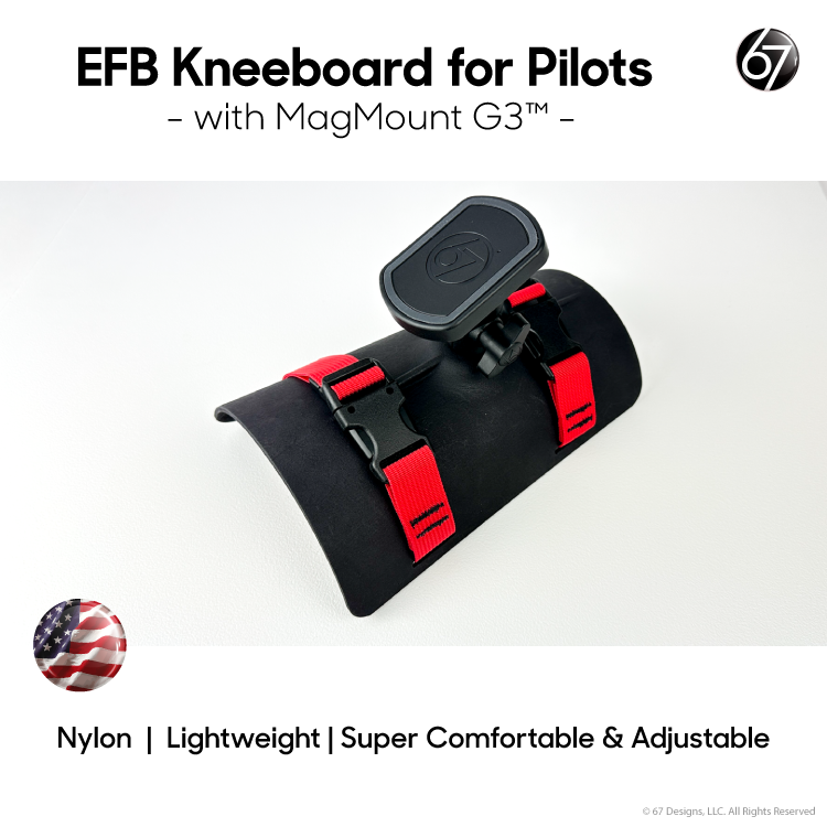 EFB Kneeboard for Pilots by 67 Designs