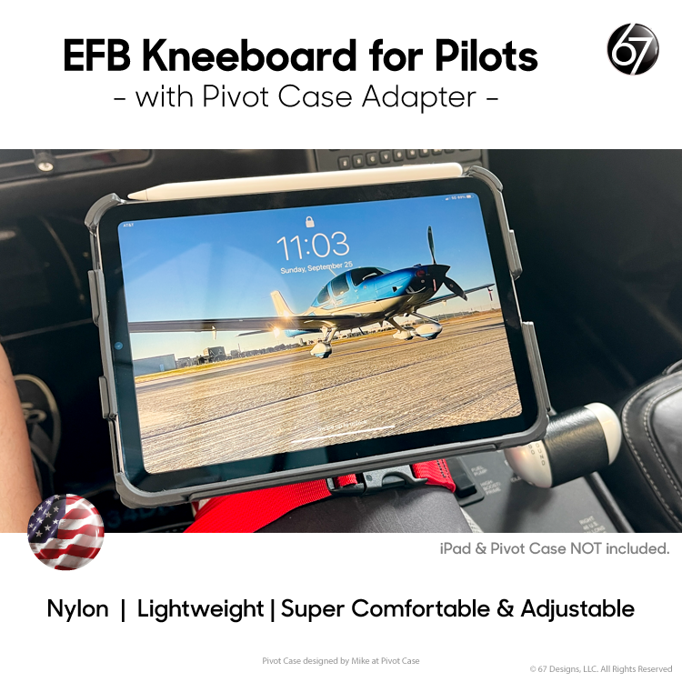 EFB Kneeboard for Pilots by 67 Designs