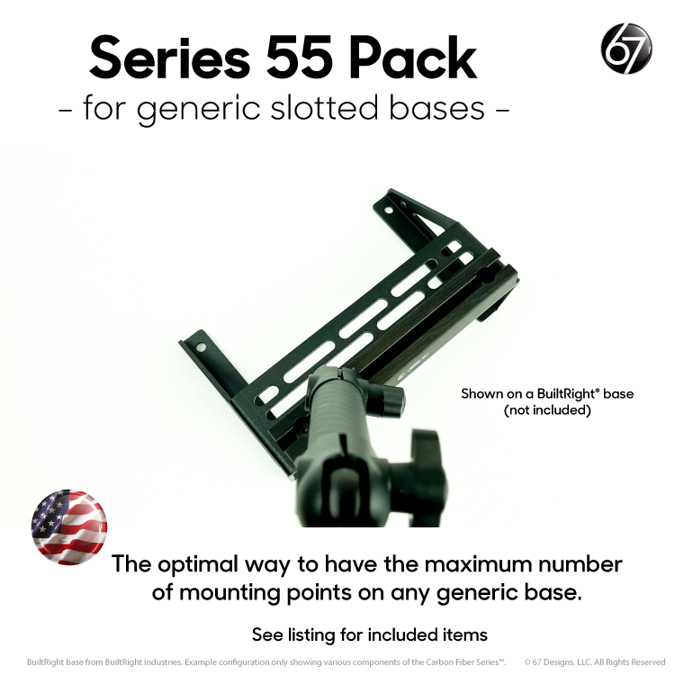 Series 55 Rail Packs for Generic Slotted Bases