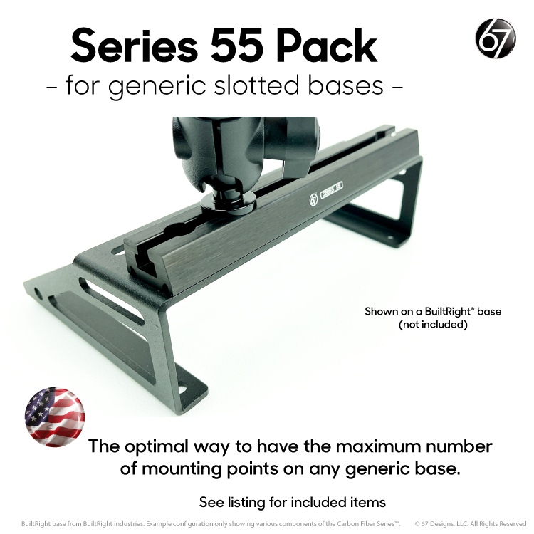 Series 55 Rail Packs for Generic Slotted Bases