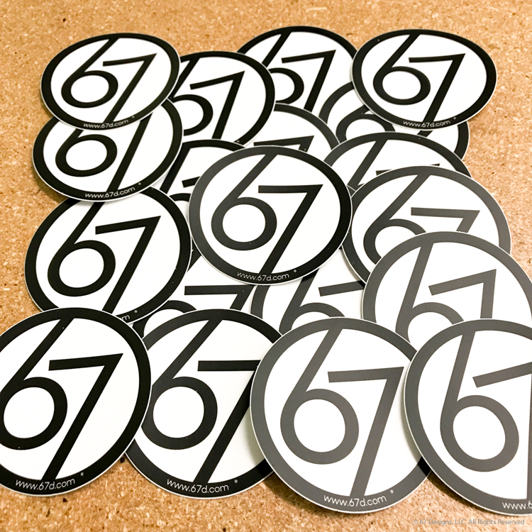 STICKER-LOGO-BW-76_2 [G76011] 